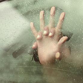 Condensation on car window