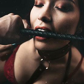 submissive biting whip