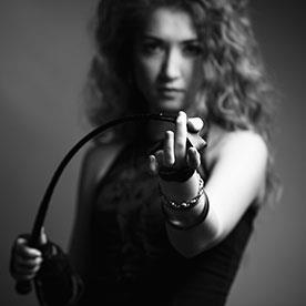 BDSM, woman with whip